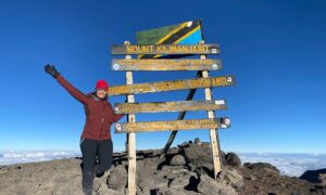 Kilimanjaro Summit Sign