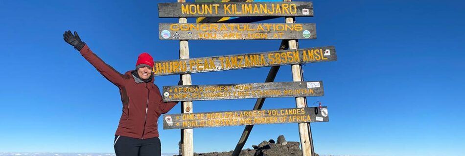 Kilimanjaro Summit Sign